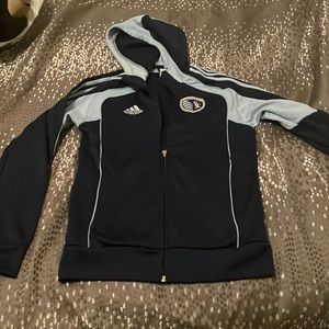 Adidas sporting KC warmup jacket